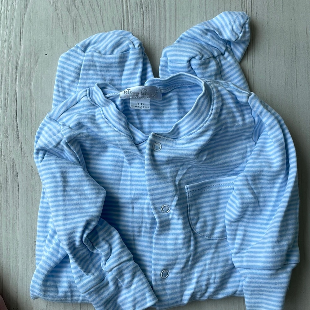 Kissy kissy 3-6 month onesie